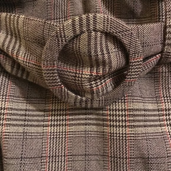 Retro Plaid Pencil Wiggle Dress - Picture 4 of 7